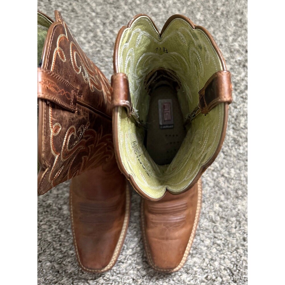 Ariat Boots Brown Cowgirl Size 7.5B - Picture 7 of 11